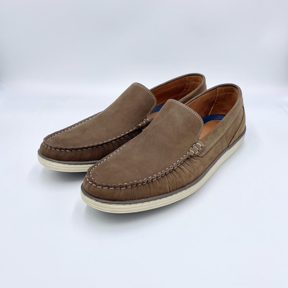 Johnston & Murphy Venetian Full Grain Brown Leather Slip On Loafer Men’s 11.5 main image 7